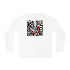 Be Jealous Performance Long Sleeve Shirt — Retro Pink Graphic