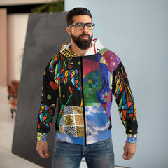 Copy of Copy of Copy of Unisex Zip Hoodie (AOP)