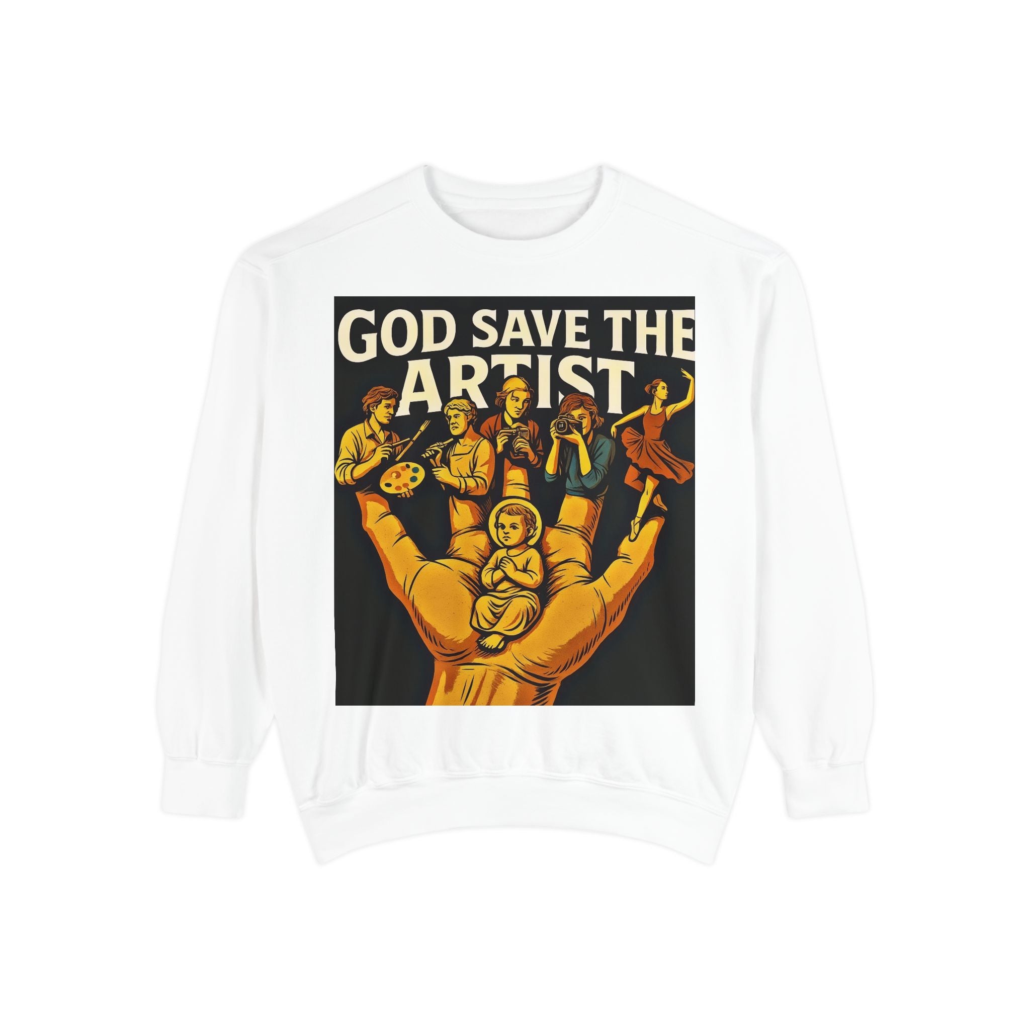Colorful Hand of God Unisex Sweatshirt