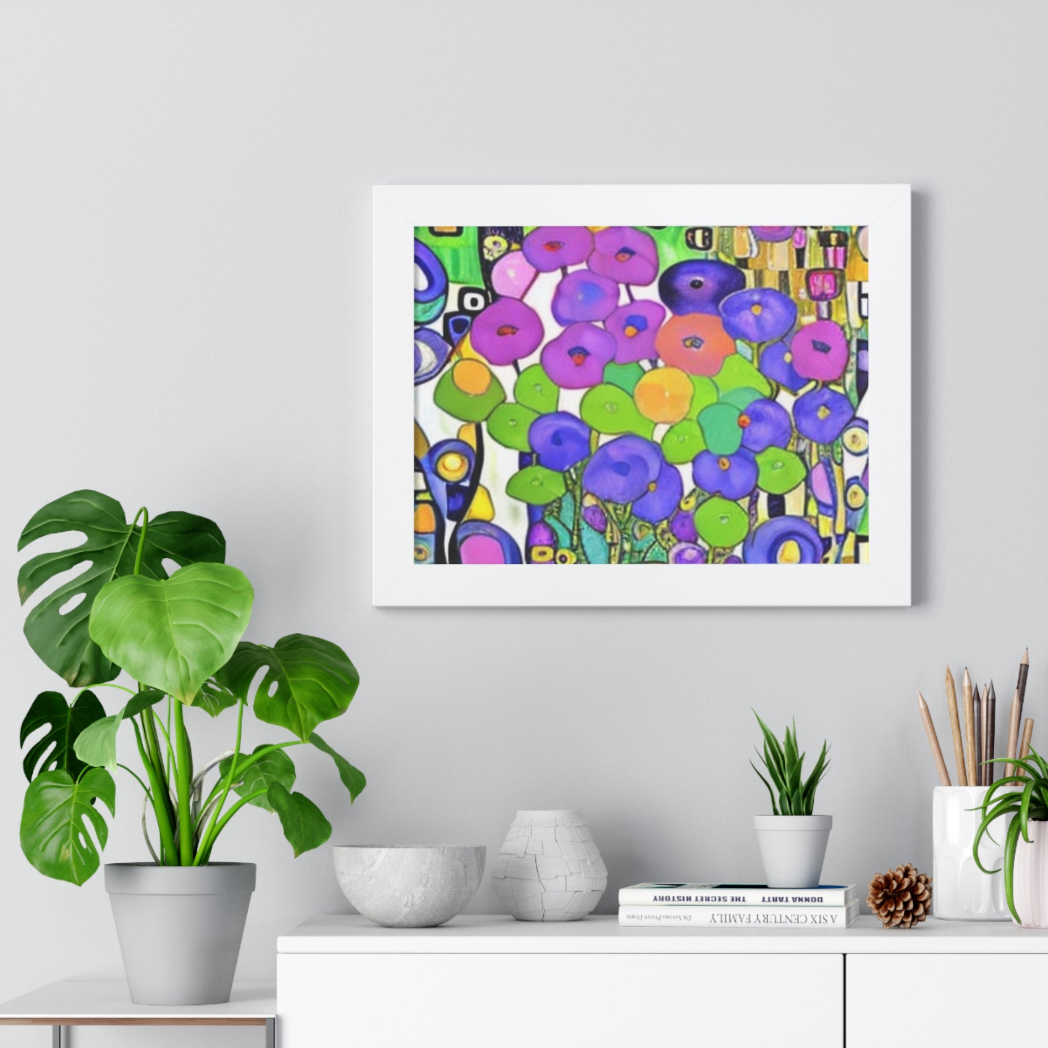 Framed Horizontal Poster - planetplanasspace