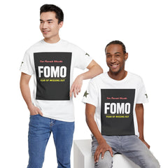 FOMO Graphic Tee — "Fear of Missing Out" Fun Oreo Daisy Streetwear T-Shirt