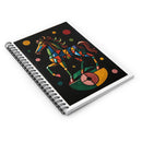Spiral Notebook - Renaissance Horse Inspired Diary Planner