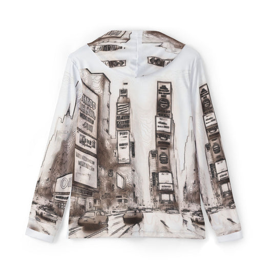 Men's Sports Warmup Hoodie itle Vintage New York - planetplanasspace