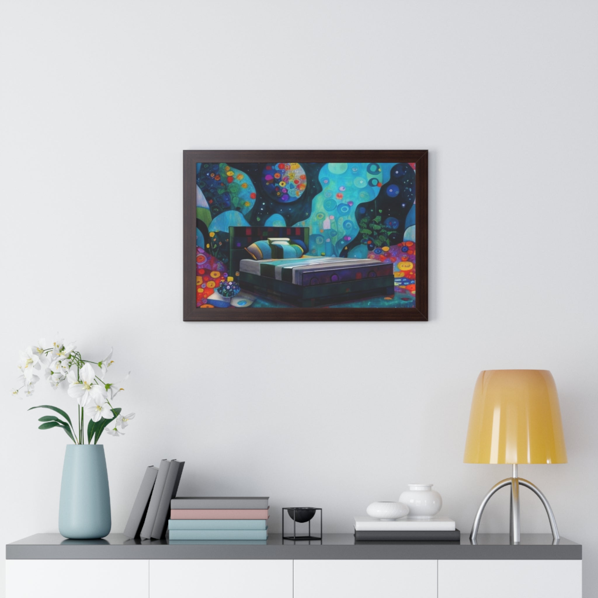 Framed Horizontal Poster - planetplanasspace