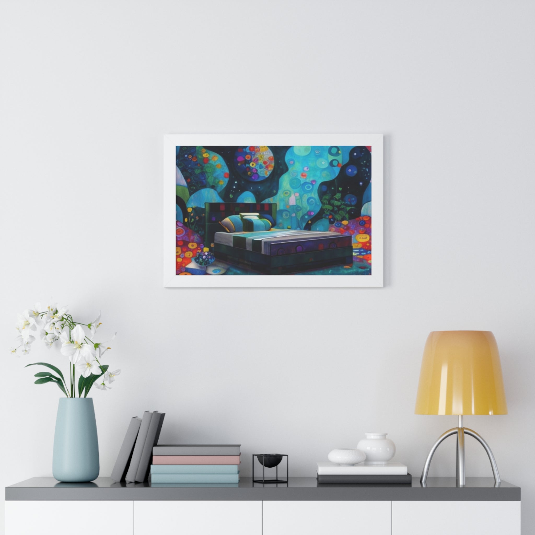 Framed Horizontal Poster - planetplanasspace