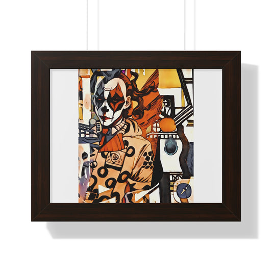 Framed Horizontal Poster - planetplanasspace