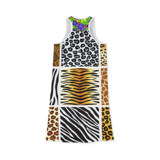 Women's Racerback Dress (AOP) - planetplanasspace