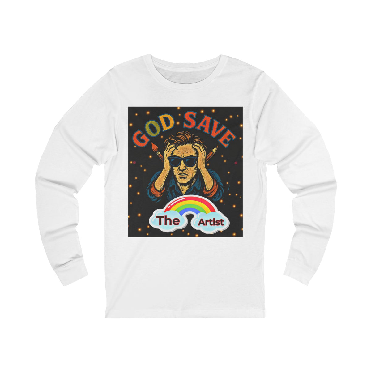 Artist Long Sleeve Tee - God Save the Artist