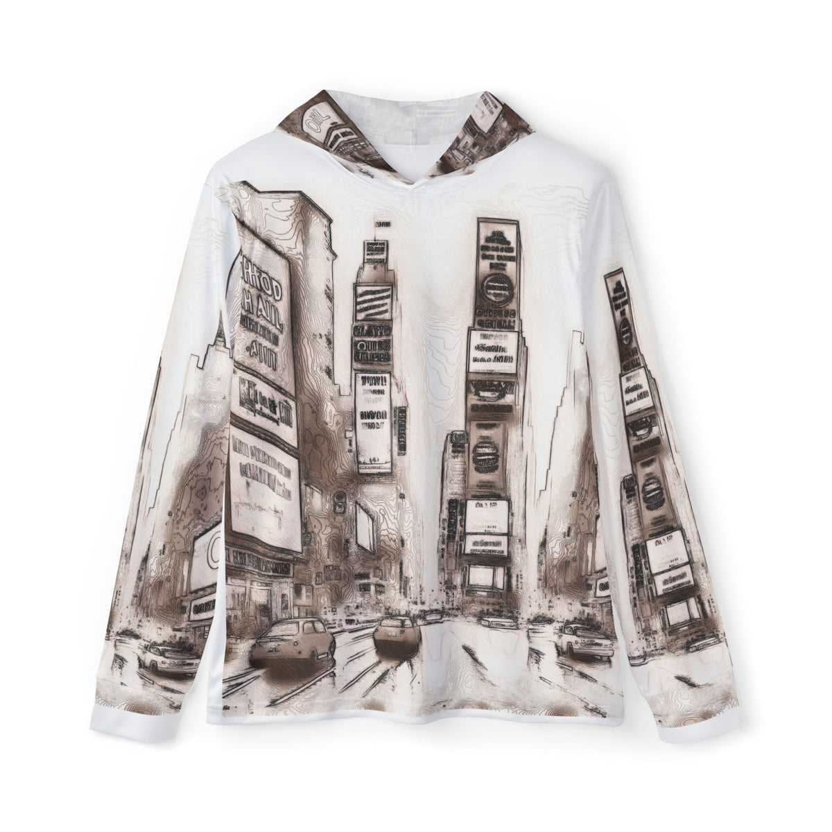 Men's Sports Warmup Hoodie itle Vintage New York - planetplanasspace