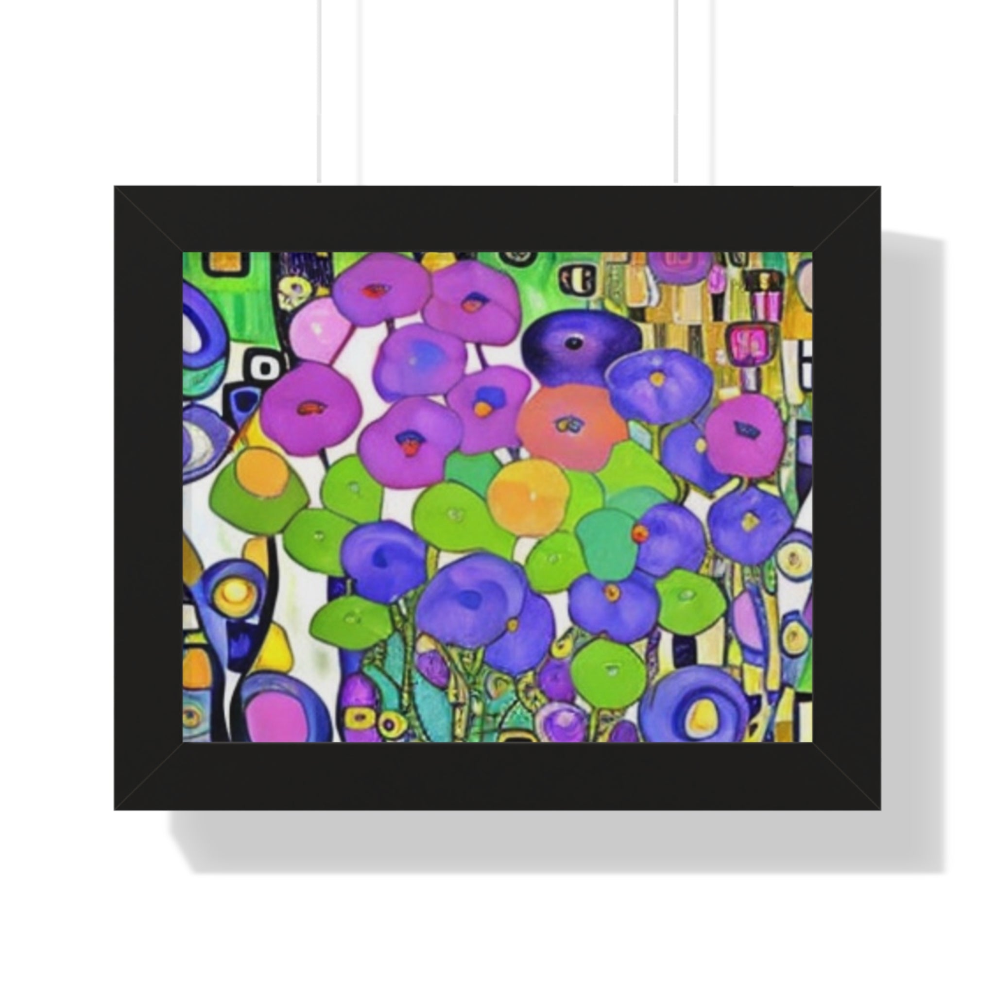 Framed Horizontal Poster - planetplanasspace