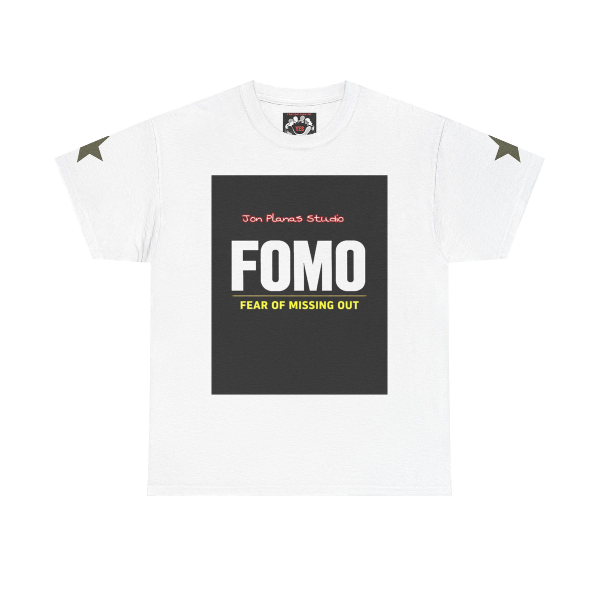 FOMO Graphic Tee — "Fear of Missing Out" Fun Oreo Daisy Streetwear T-Shirt