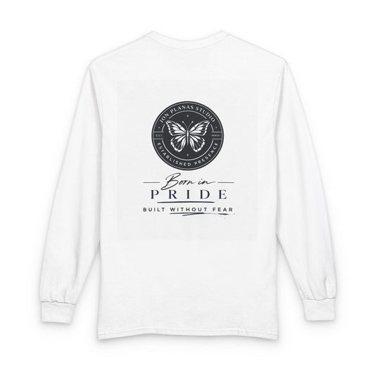 Choose Gay Pride Long Sleeve Tee — "Live • Love • Laugh" Rainbow Badge