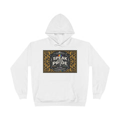 Speak Your Pride Hoodie — LGBTQ+ Rainbow Statement Pullover