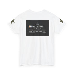 Boy Toy Social Club Tee — 'Boy Toy Card' Graphic T-Shirt