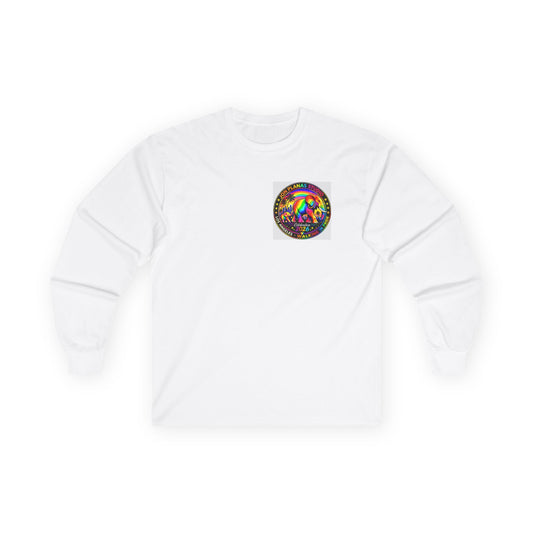 Long Sleeve Tee — Colorful Elephant 'Celebration 2026' Graphic