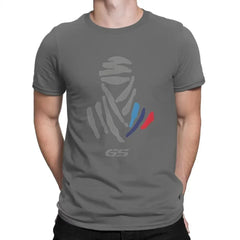 2026 SUMMER GS LIGHT Men's 2D T Shirt GS Grunge Motorcycle BRUSHES O Neck Short Sleeve 100_ Cotton Top Men Tees Clothing