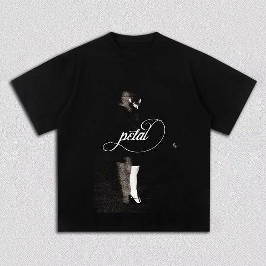 2026 Ariana Grande Petal Photo Merch 2026 T Shirt Cotton Unisex Men‘s T-Shirt Y2k Casual High-Quality Tour Exclusive Fans Tee