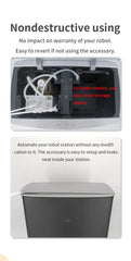 Compatible with Roborock Q revo Max QV35 Q revo Edge Robot Vacuum Water Change Kit Auto Water Refill and Drain water hookup kit