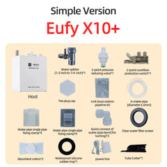 Compatible with Roborock Q revo Max QV35 Q revo Edge Robot Vacuum Water Change Kit Auto Water Refill and Drain water hookup kit