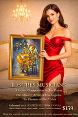 LOS TRES MUSICIANS Cubist Composition by Jon Planas
