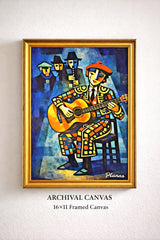 LOS TRES MUSICIANS Cubist Composition by Jon Planas